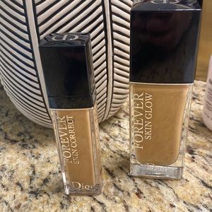 Dior foundation and concealer!